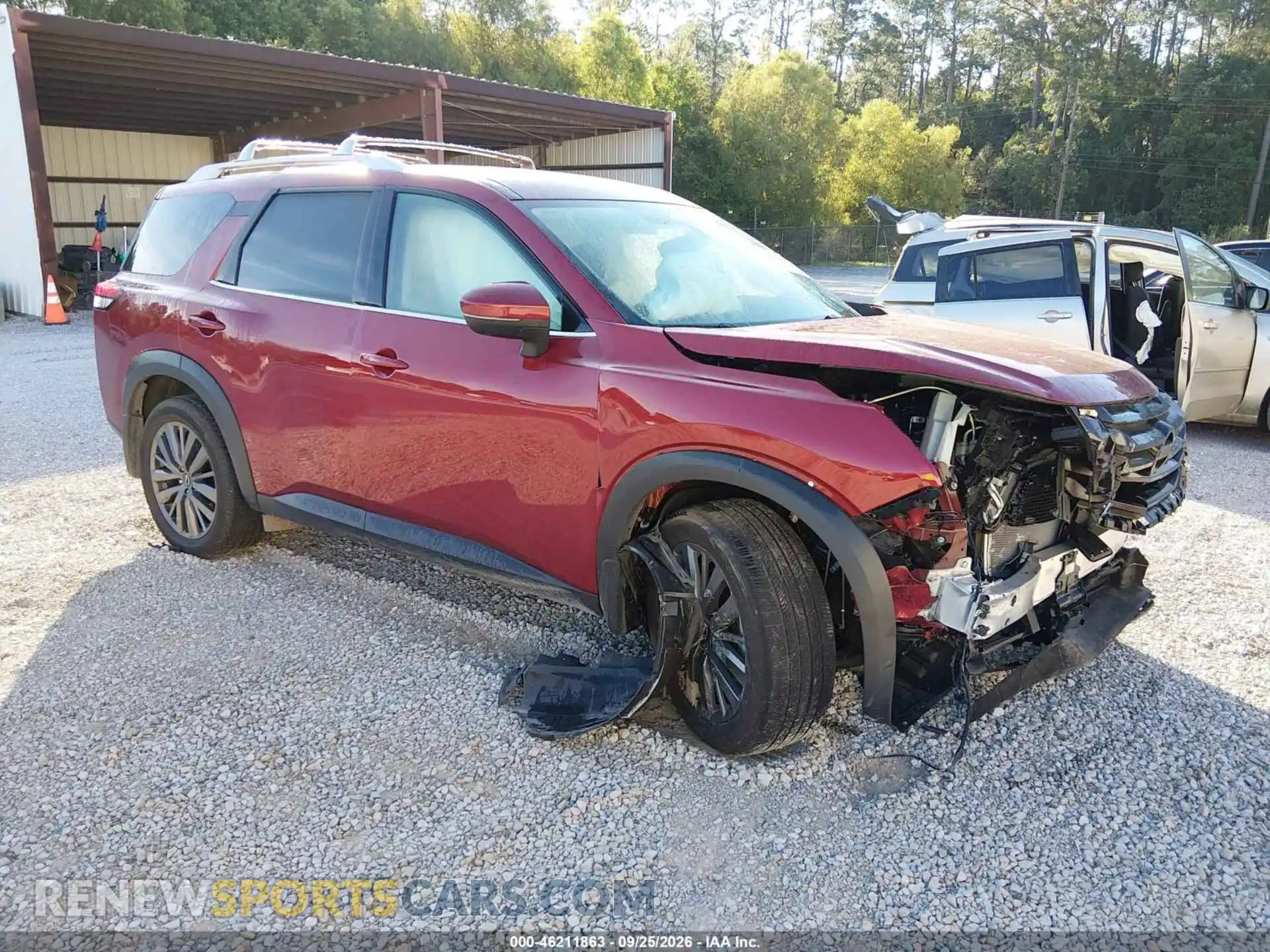 1 Photograph of a damaged car 5N1DR3CD5SC270118 NISSAN PATHFINDER 2025
