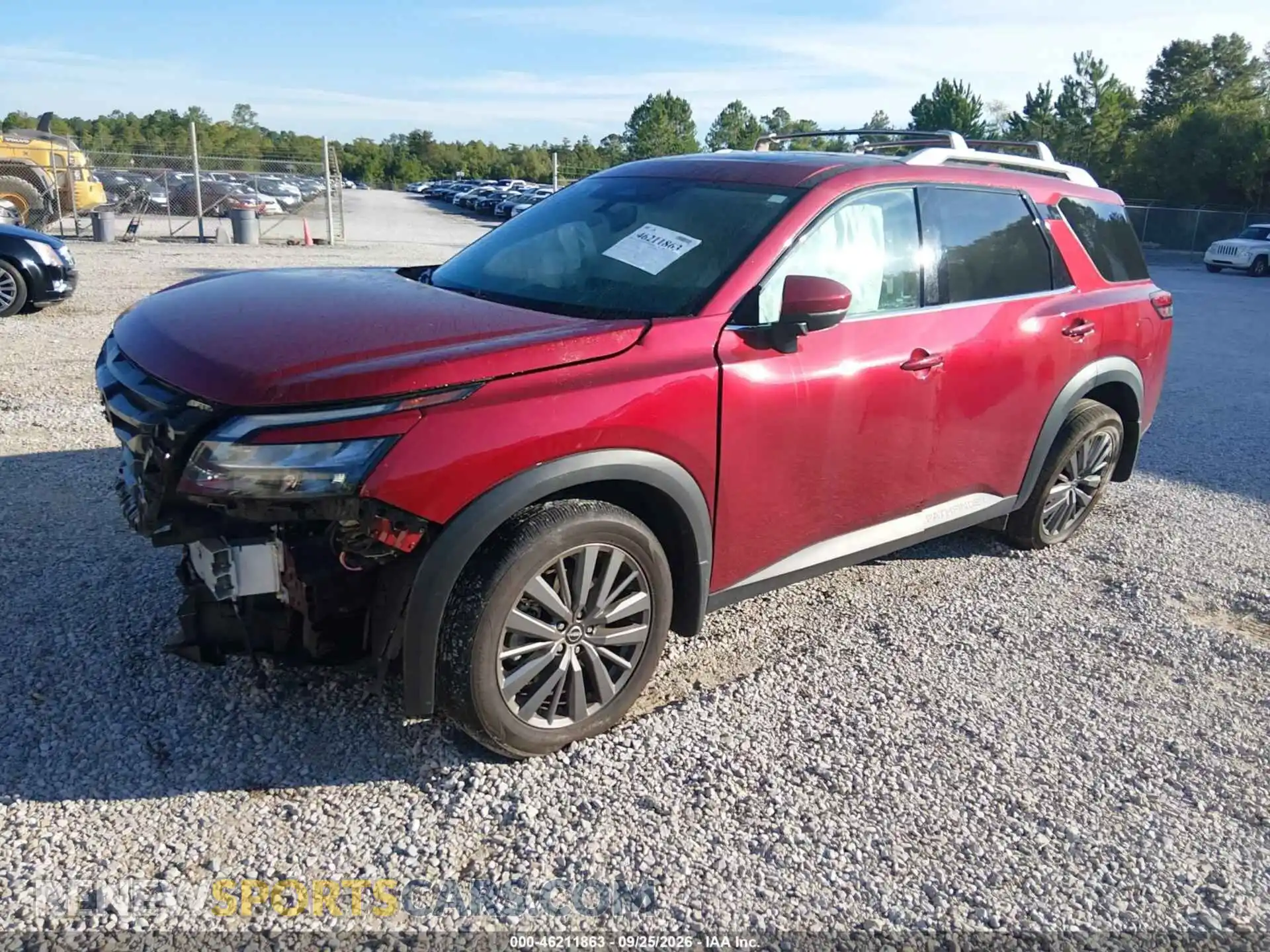 2 Photograph of a damaged car 5N1DR3CD5SC270118 NISSAN PATHFINDER 2025