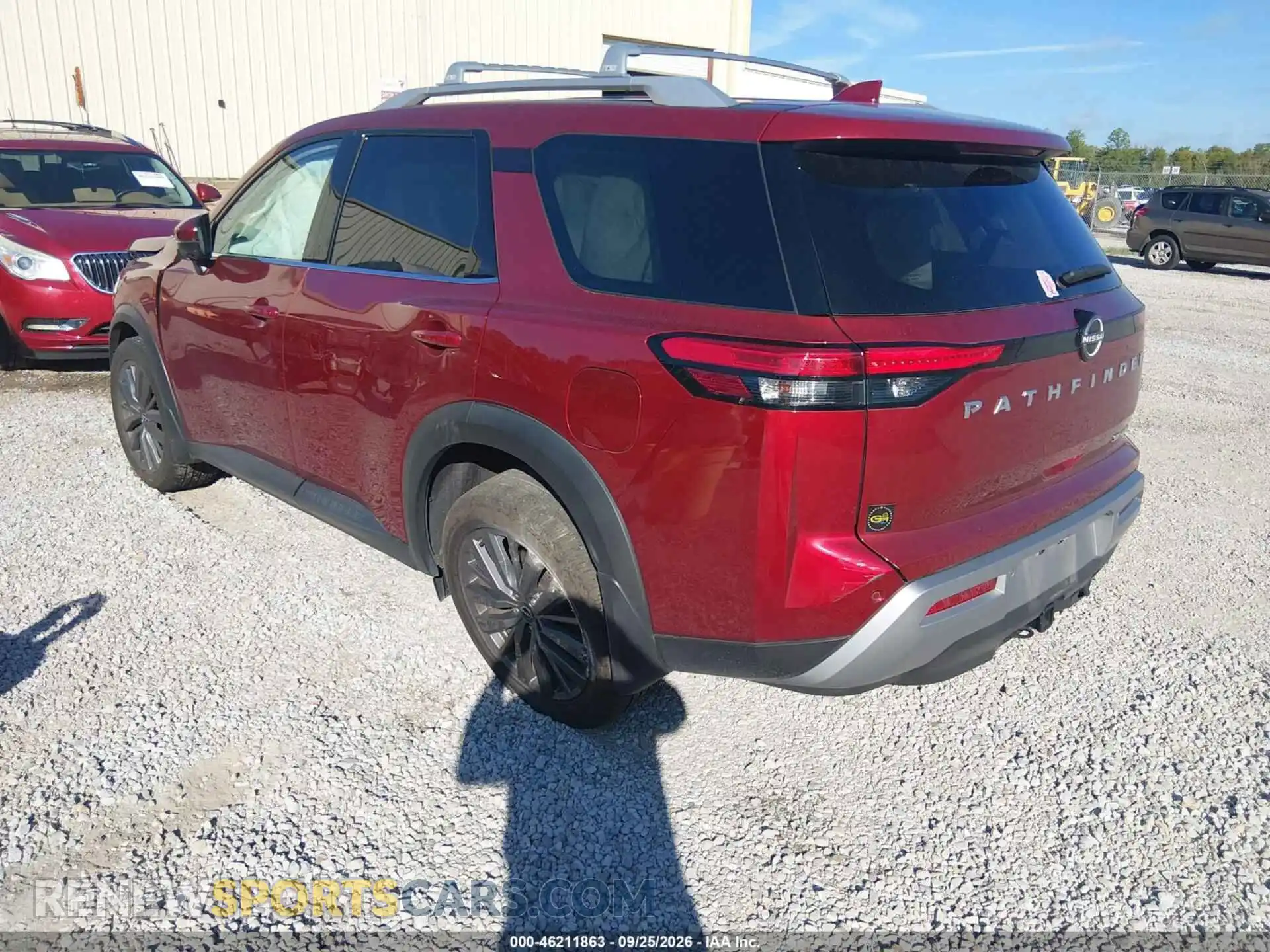 3 Photograph of a damaged car 5N1DR3CD5SC270118 NISSAN PATHFINDER 2025