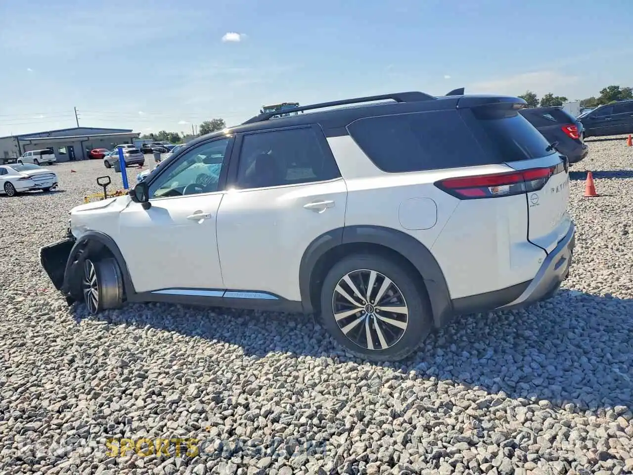 2 Photograph of a damaged car 5N1DR3DG3SC318370 NISSAN PATHFINDER 2025