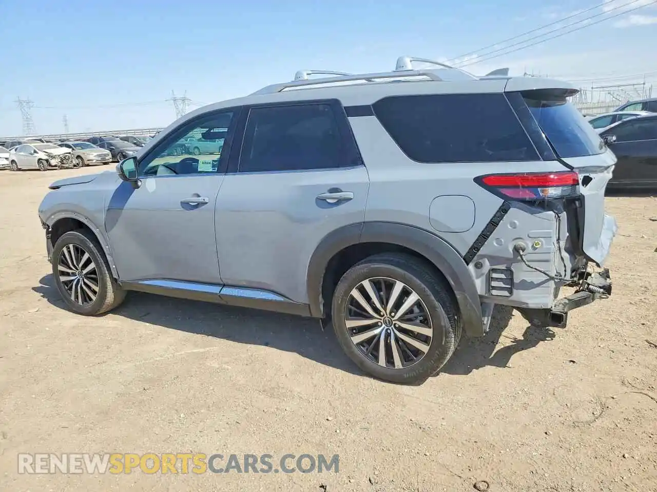 2 fotografías del automóvil dañado 5N1DR3DG5SC205357 NISSAN PATHFINDER 2025