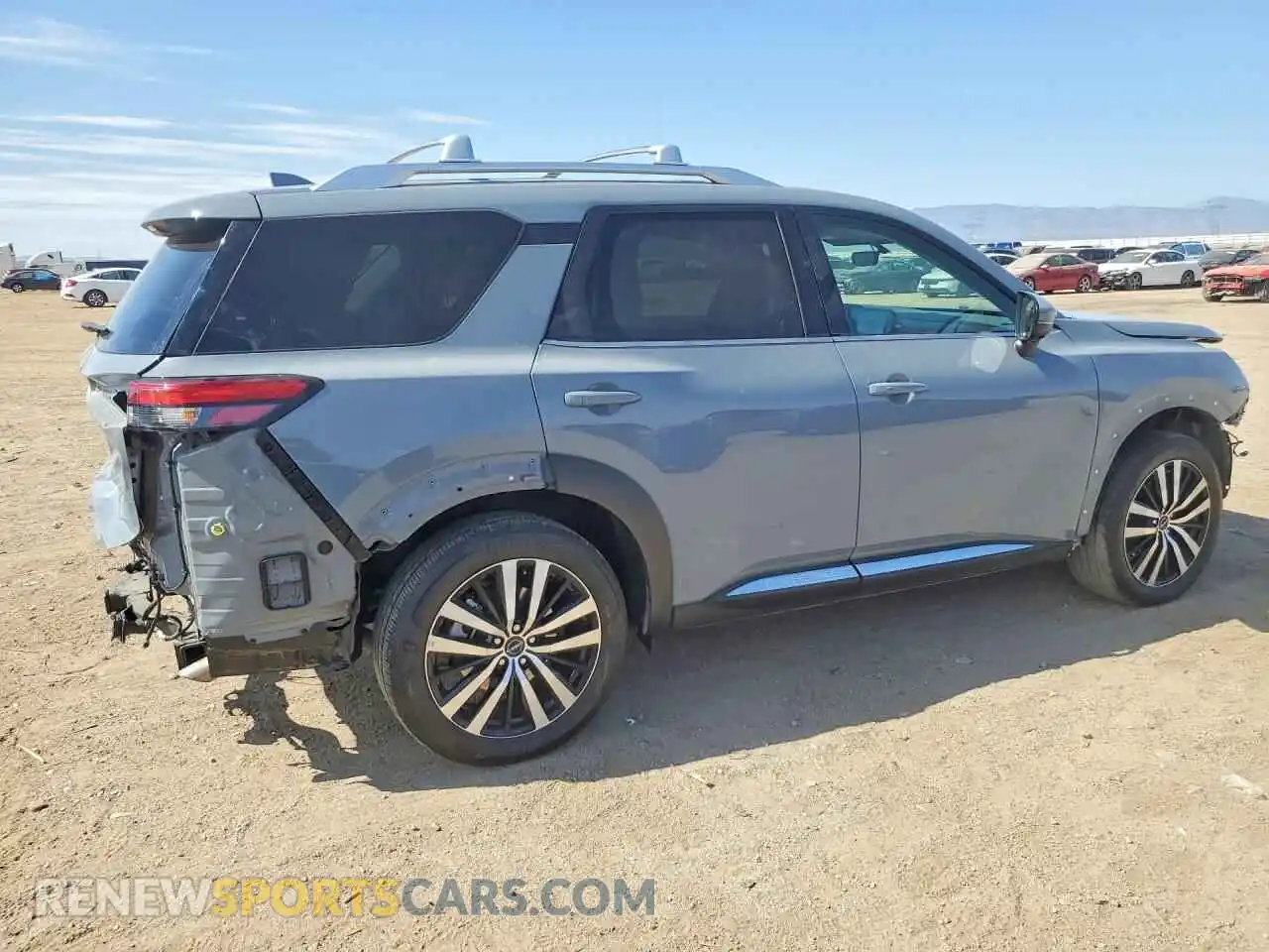 3 fotografías del automóvil dañado 5N1DR3DG5SC205357 NISSAN PATHFINDER 2025
