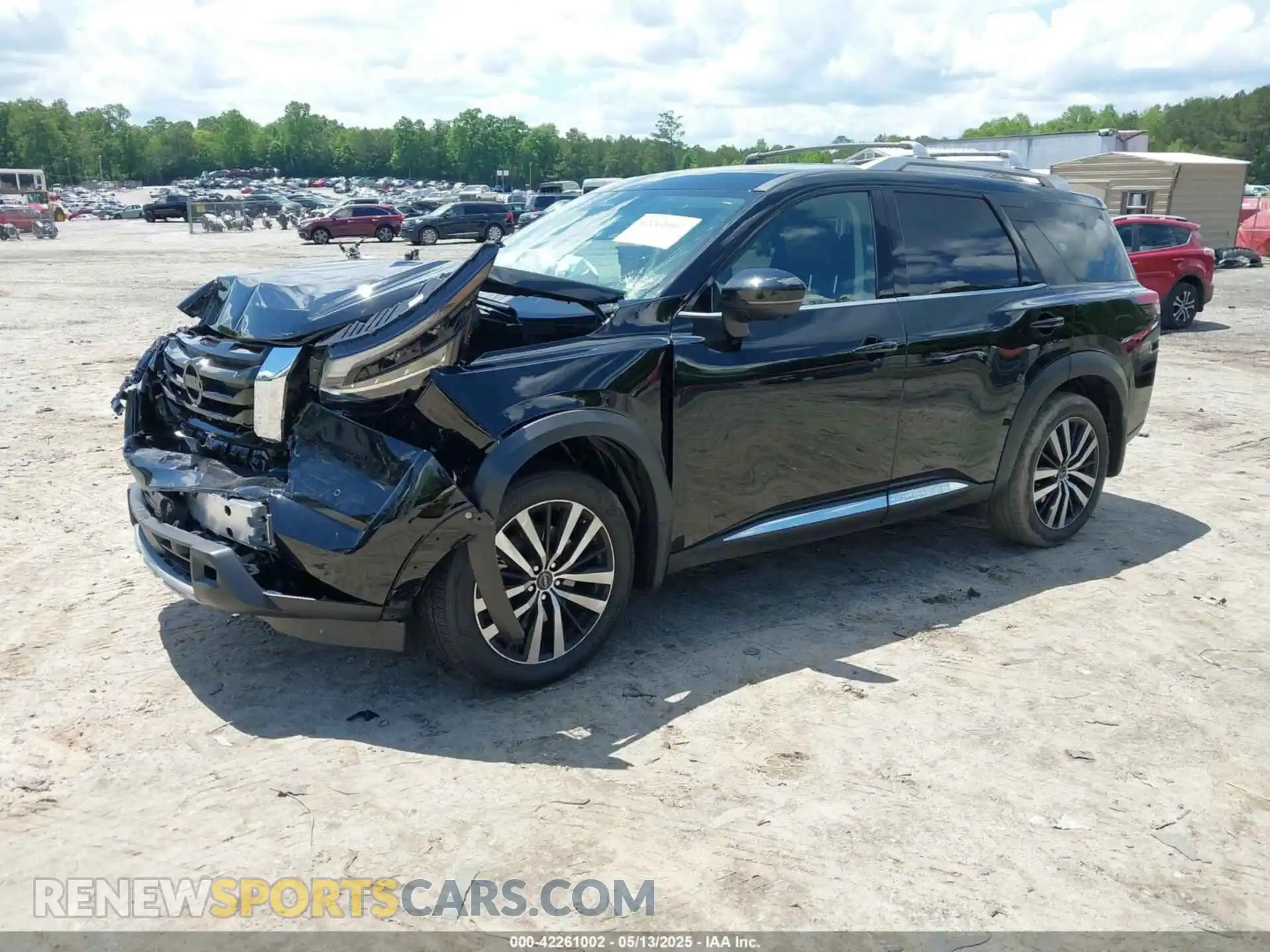 2 Photograph of a damaged car 5N1DR3DH8SC224770 NISSAN PATHFINDER 2025