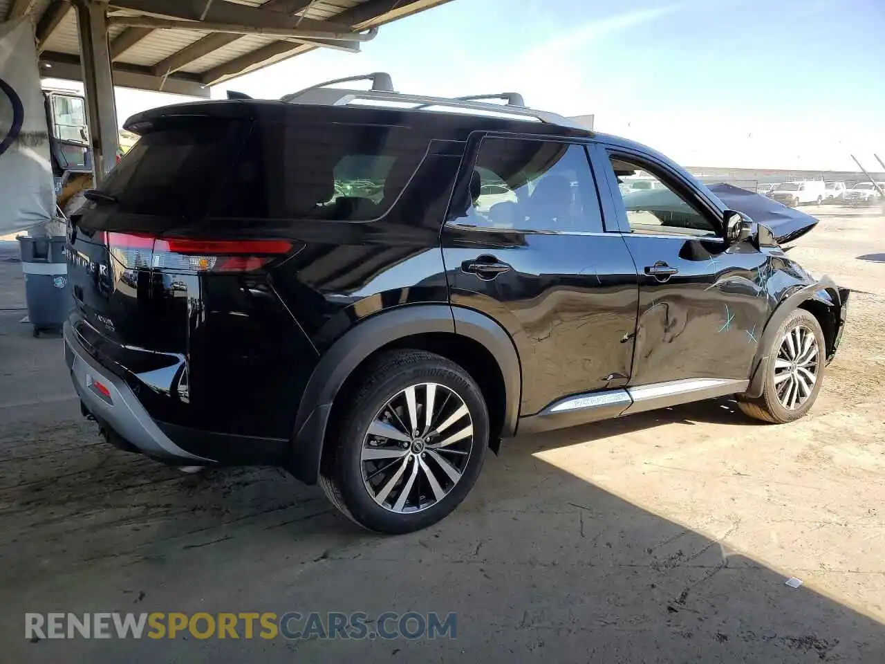 3 Photograph of a damaged car 5N1DR3DJ3SC306196 NISSAN PATHFINDER 2025