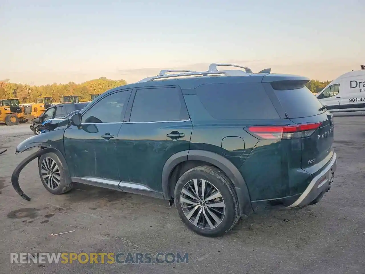 2 Photograph of a damaged car 5N1DR3DK4SC217424 NISSAN PATHFINDER 2025