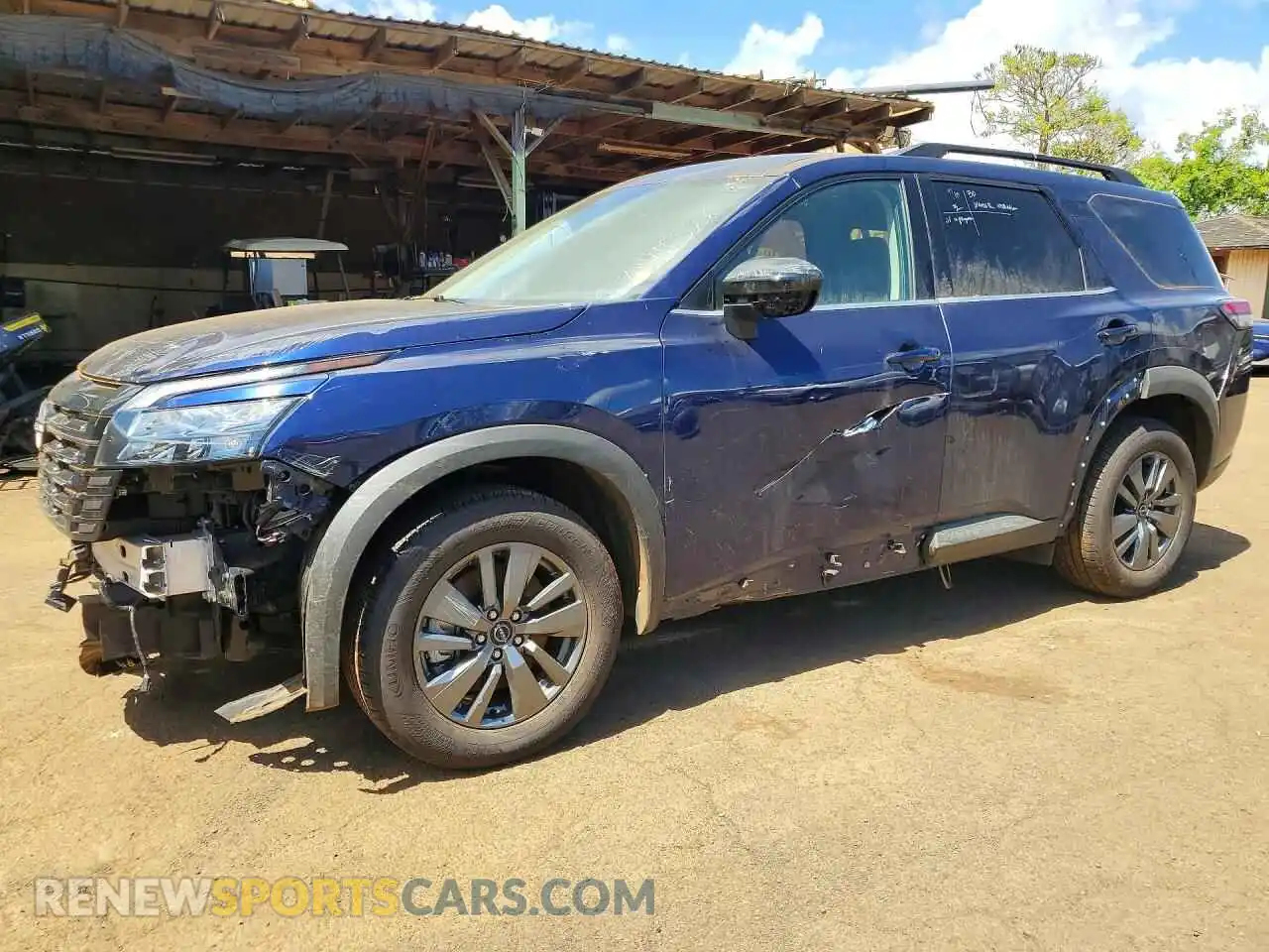 1 Photograph of a damaged car 5N1DR3BSXTC237357 NISSAN PATHFINDER 2026