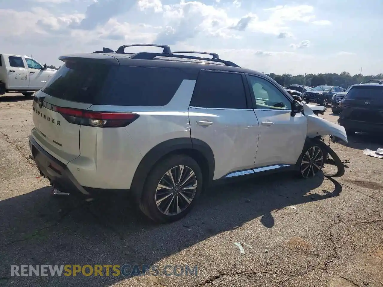 3 Фотография поврежденного автомобиля 5N1DR3DM5TC206824 NISSAN PATHFINDER 2026