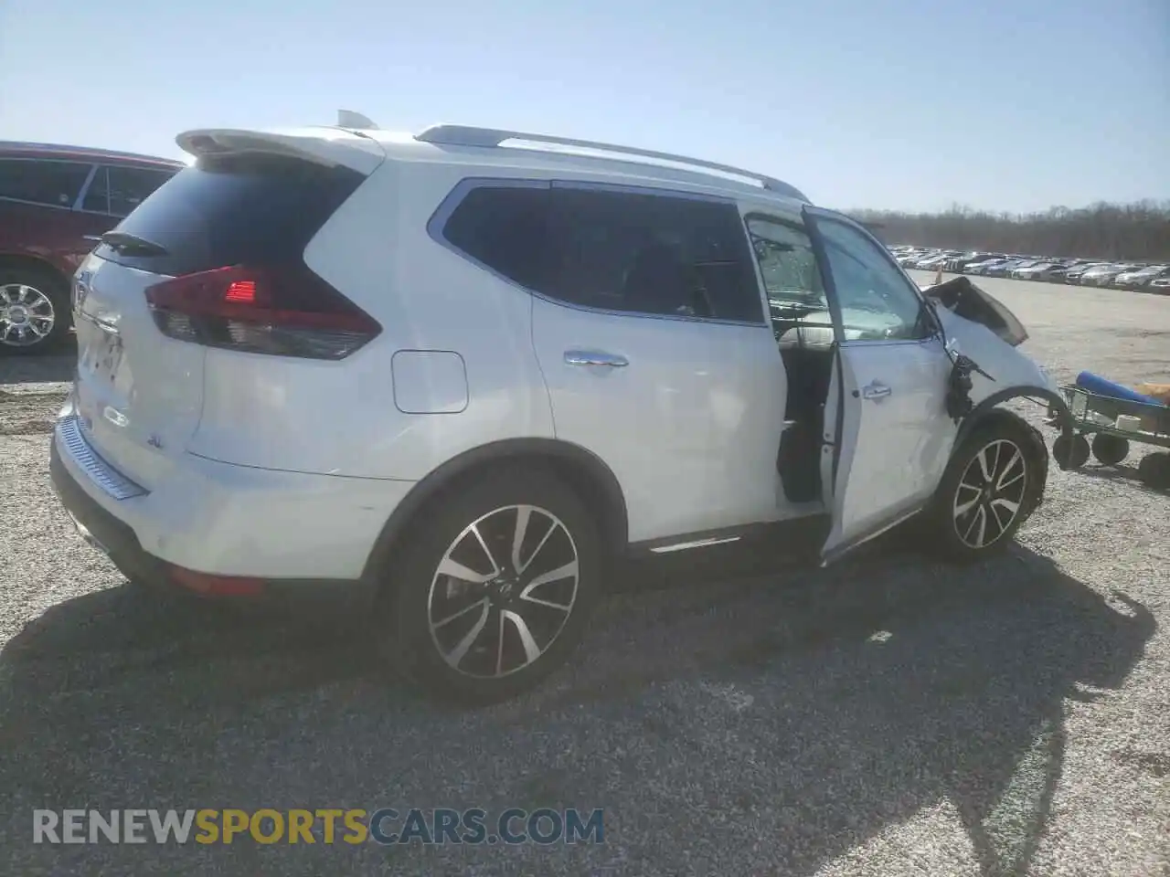 3 Photograph of a damaged car 5N1AT2MT2KC823845 NISSAN ROGUE 2019
