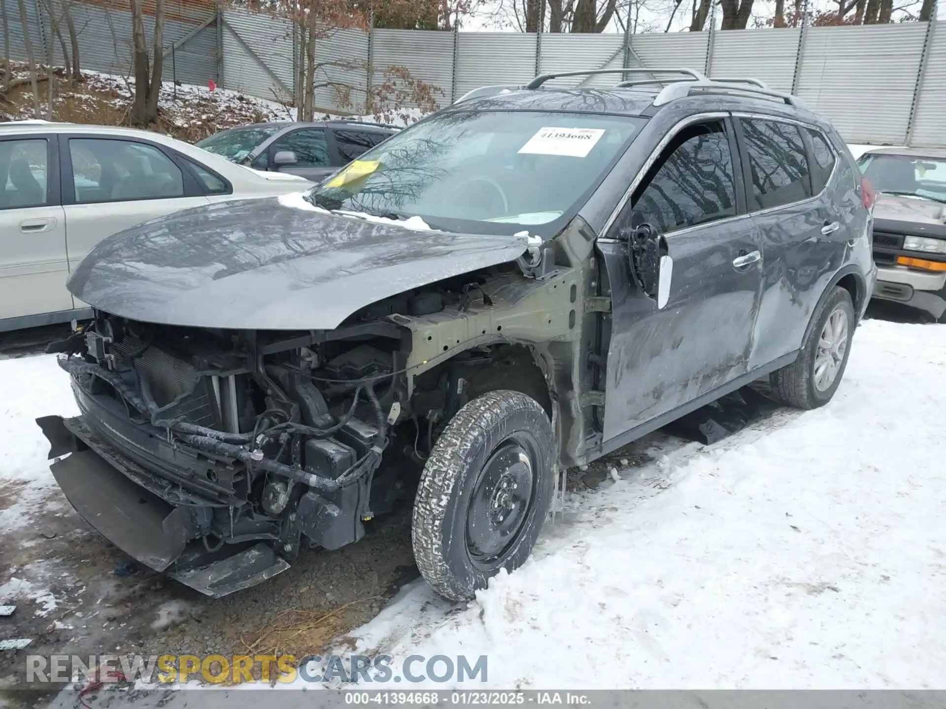 2 fotografías del automóvil dañado 5N1AT2MT5KC799721 NISSAN ROGUE 2019
