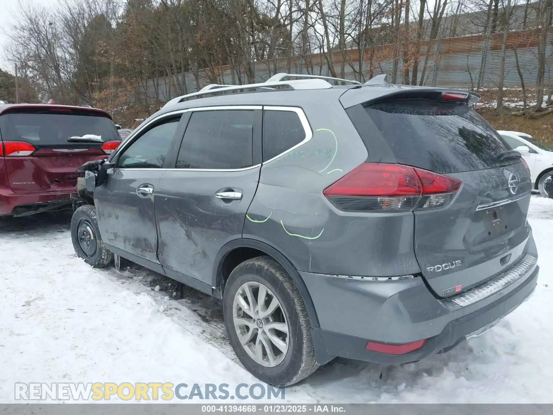 3 fotografías del automóvil dañado 5N1AT2MT5KC799721 NISSAN ROGUE 2019