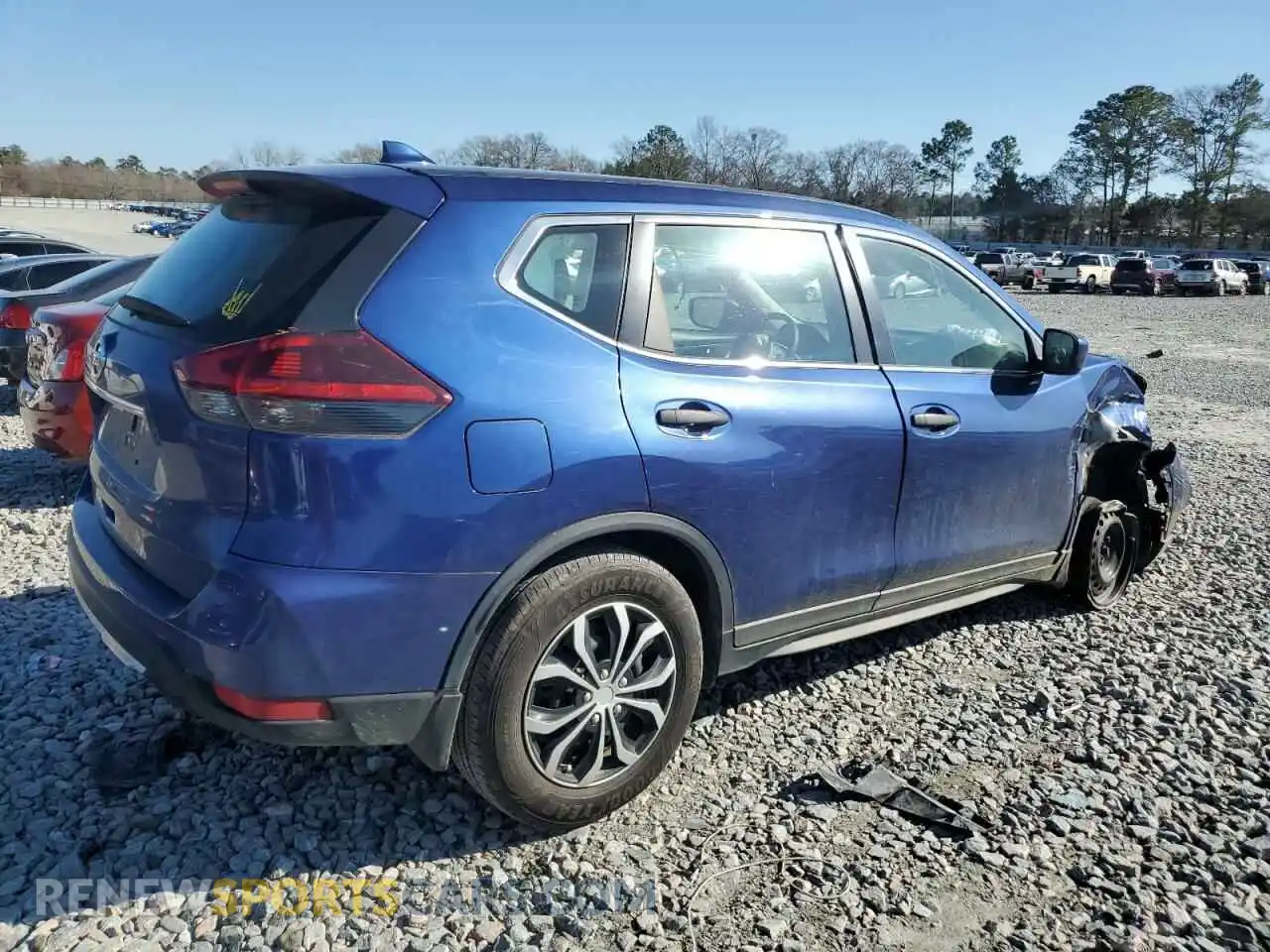 3 Photograph of a damaged car 5N1AT2MT5KC835875 NISSAN ROGUE 2019
