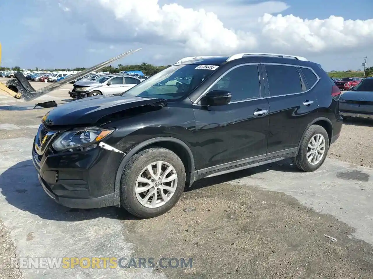 1 fotografías del automóvil dañado 5N1AT2MT7KC714345 NISSAN ROGUE 2019