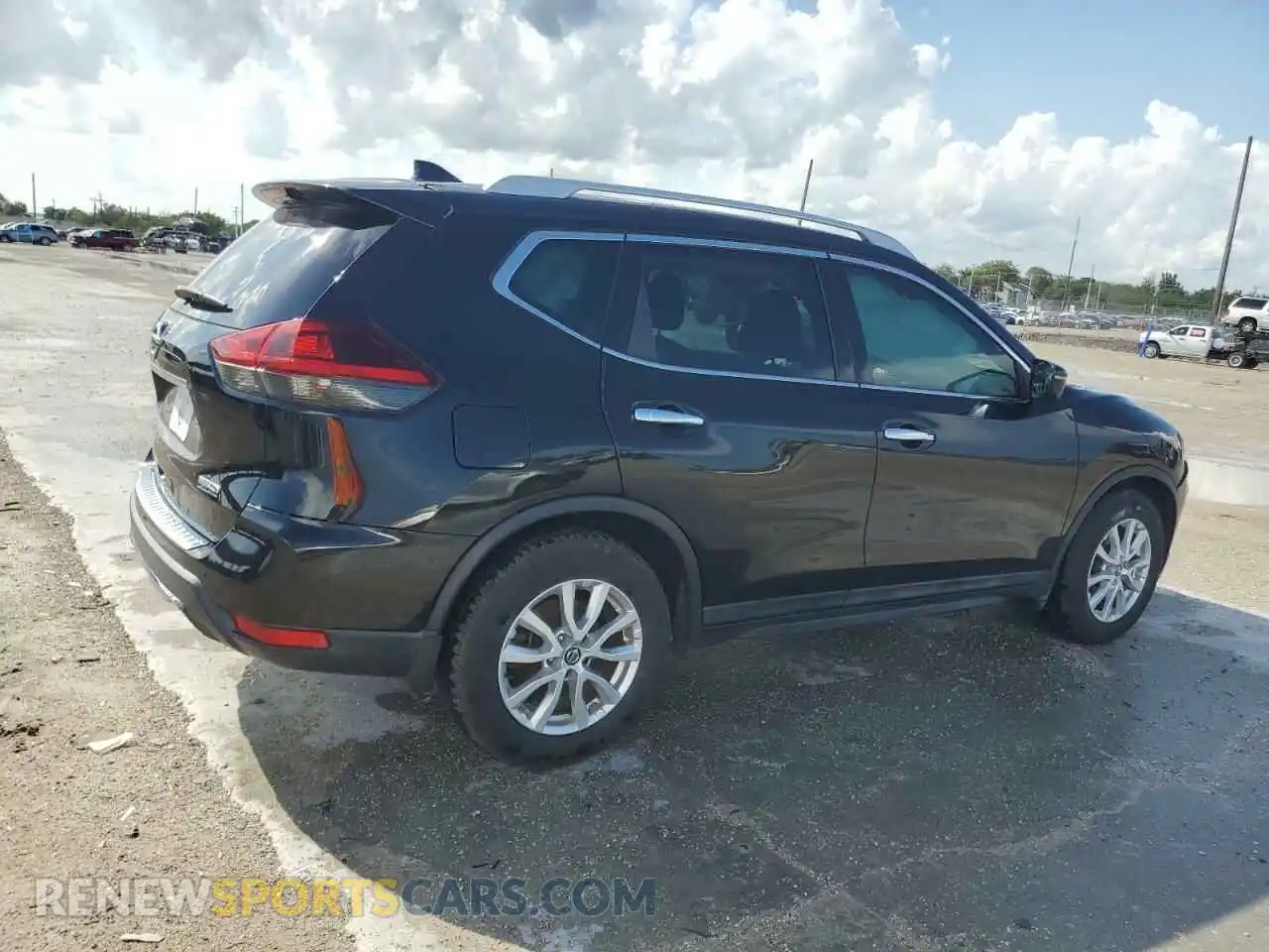 3 fotografías del automóvil dañado 5N1AT2MT7KC714345 NISSAN ROGUE 2019