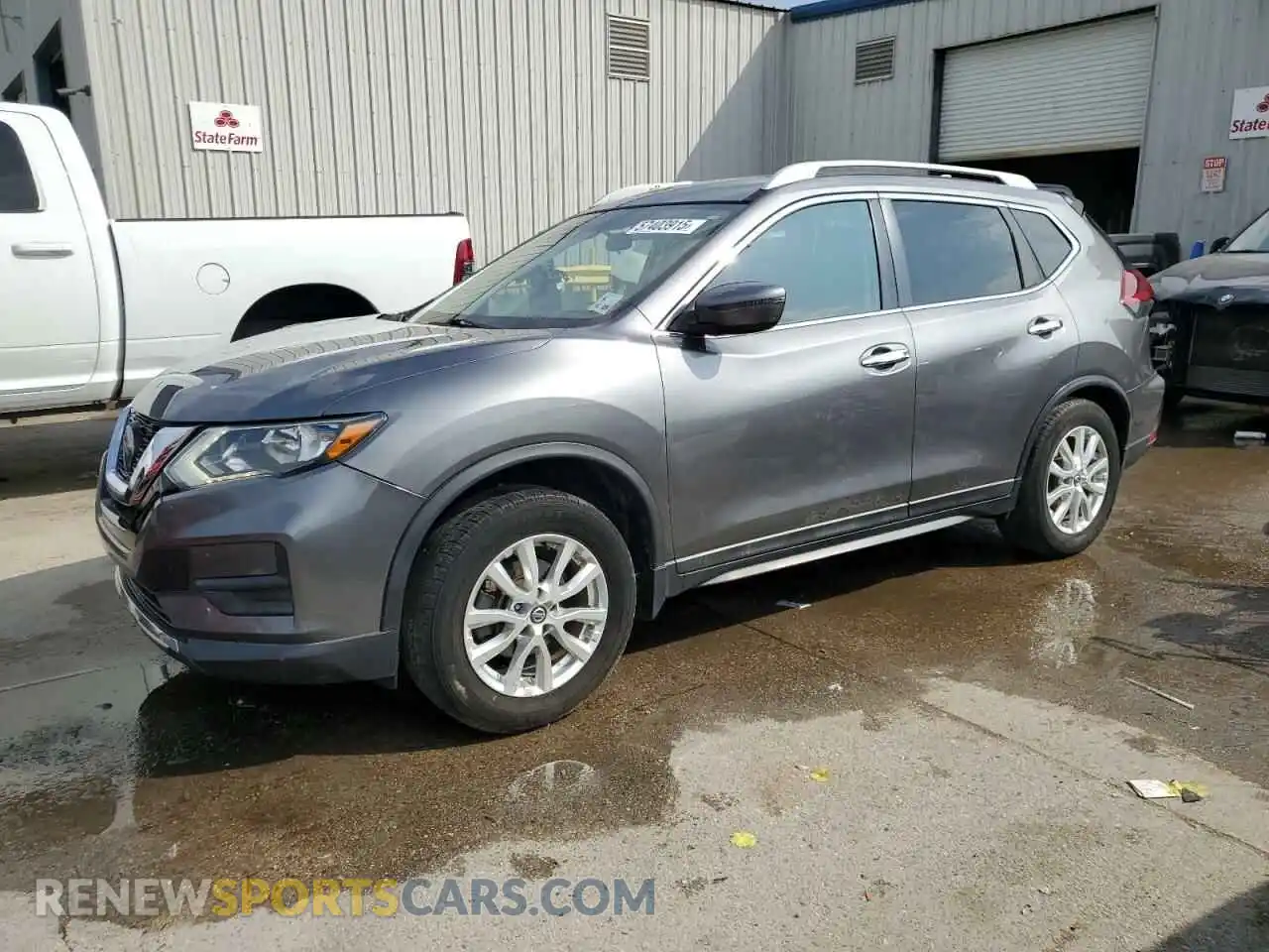 1 Photograph of a damaged car 5N1AT2MT7KC717102 NISSAN ROGUE 2019
