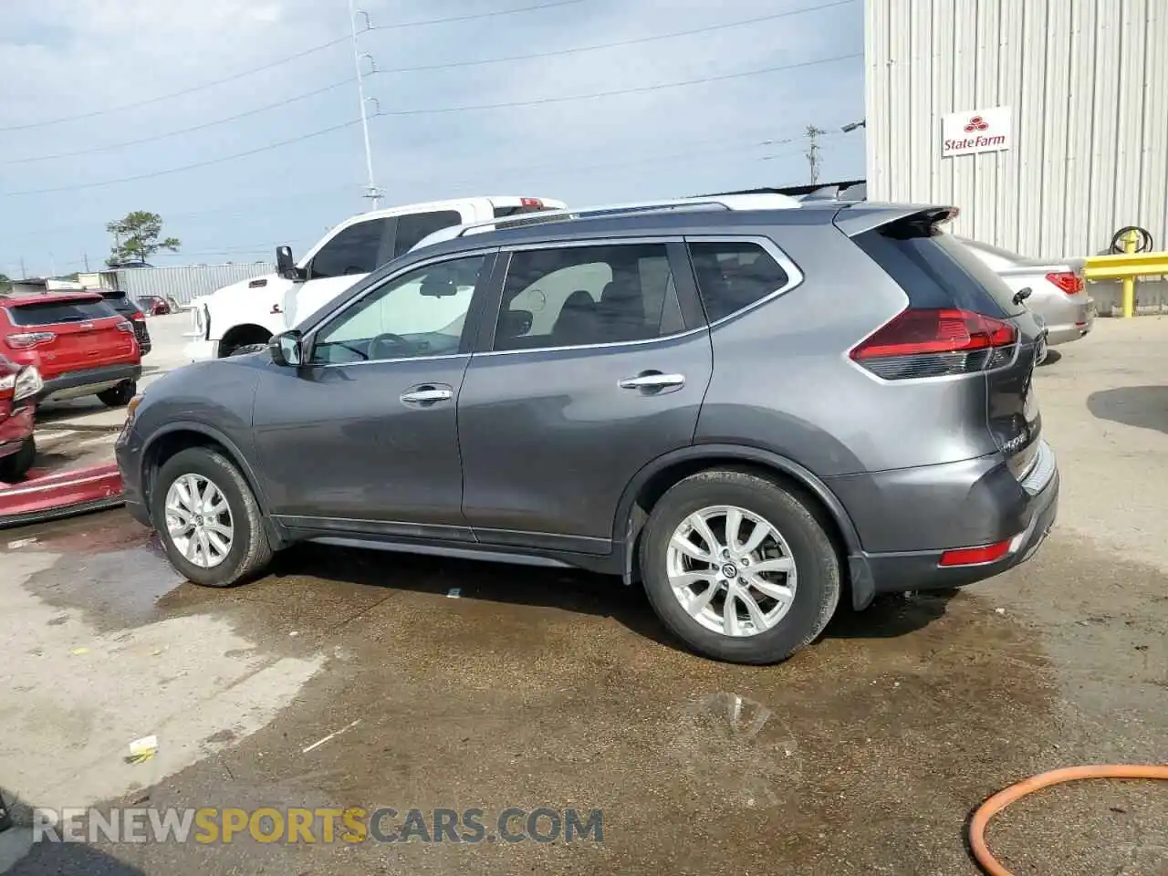 2 Photograph of a damaged car 5N1AT2MT7KC717102 NISSAN ROGUE 2019