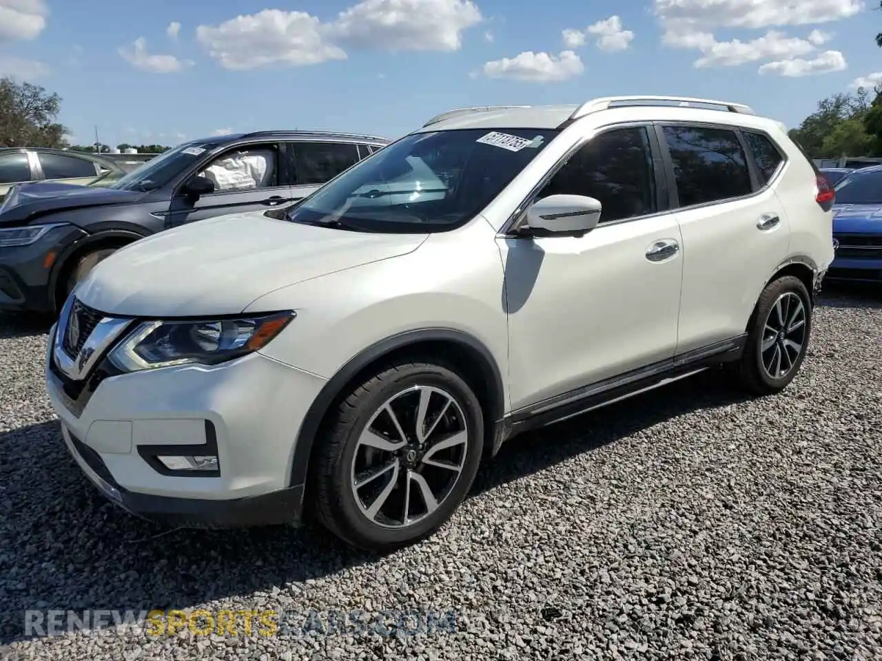 1 Photograph of a damaged car 5N1AT2MT7KC721229 NISSAN ROGUE 2019