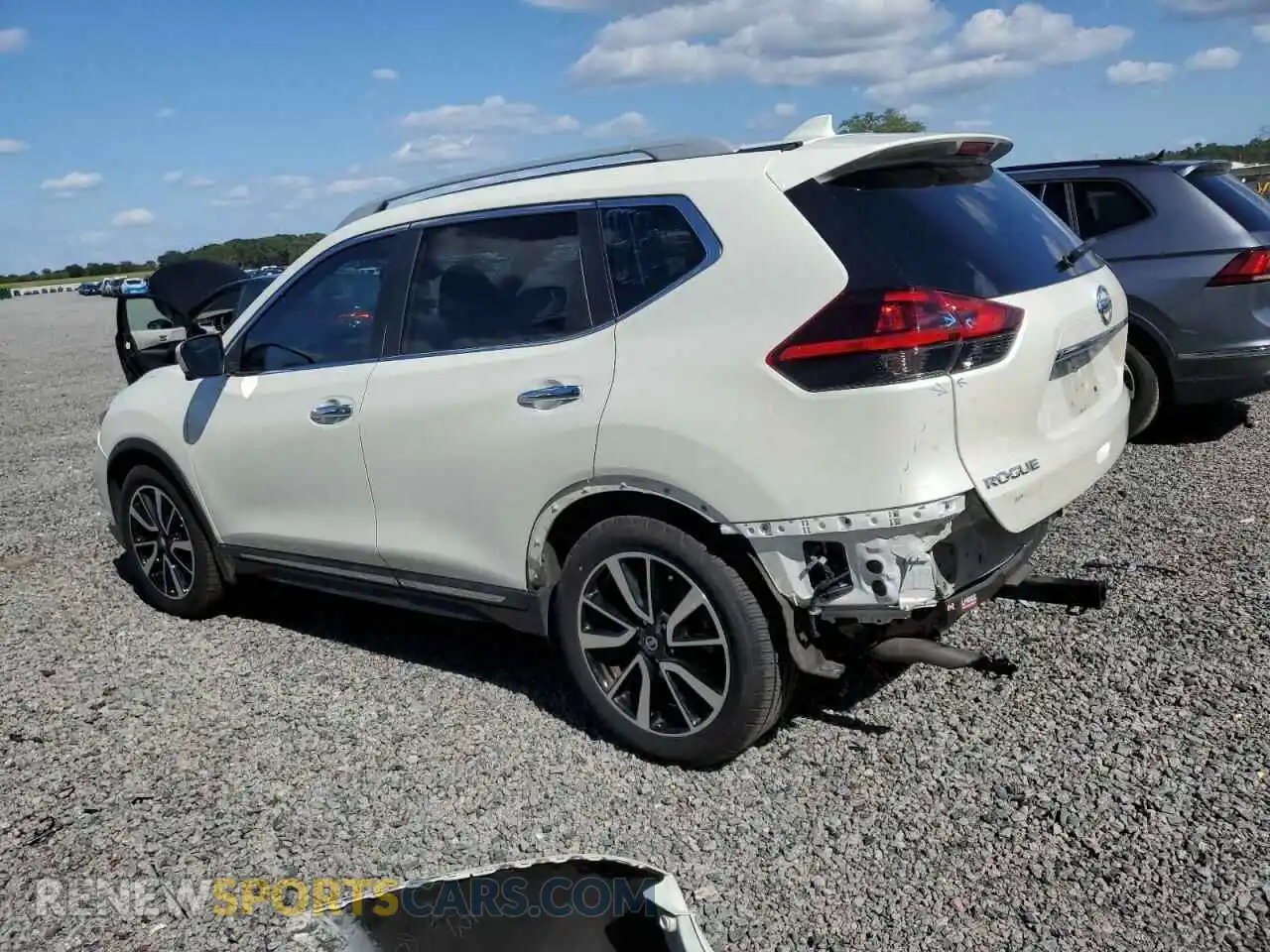 2 Photograph of a damaged car 5N1AT2MT7KC721229 NISSAN ROGUE 2019