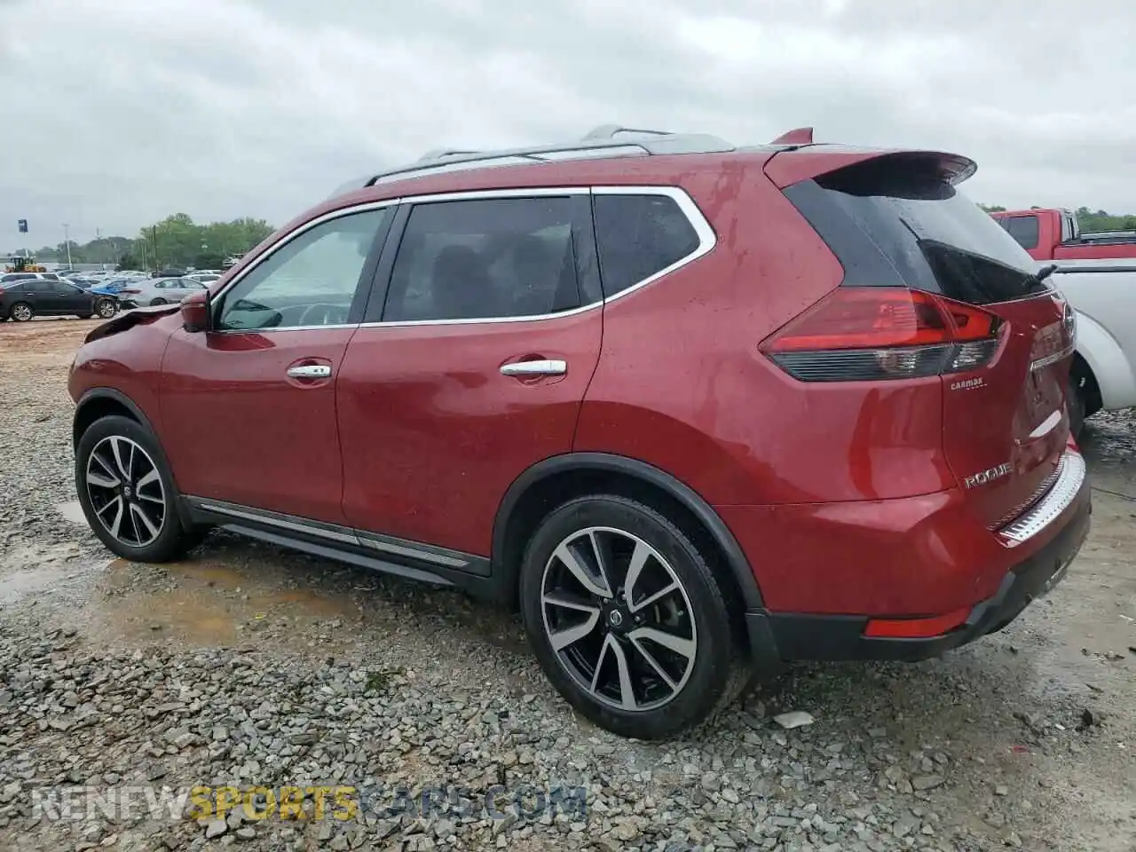 2 Photograph of a damaged car 5N1AT2MT7KC824649 NISSAN ROGUE 2019