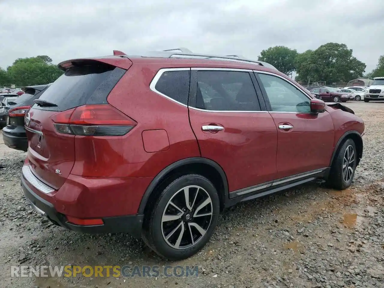 3 Photograph of a damaged car 5N1AT2MT7KC824649 NISSAN ROGUE 2019