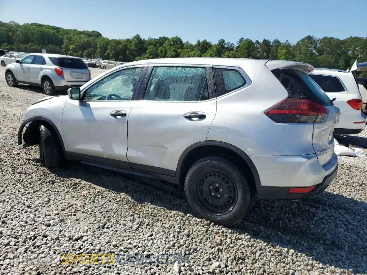 2 Photograph of a damaged car 5N1AT2MT8KC768334 NISSAN ROGUE 2019