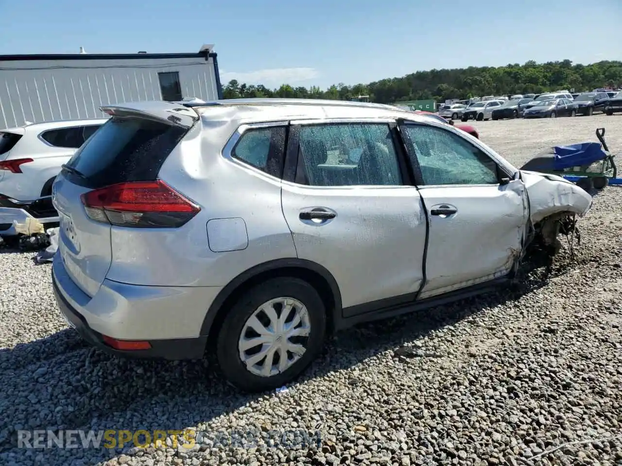 3 Photograph of a damaged car 5N1AT2MT8KC768334 NISSAN ROGUE 2019