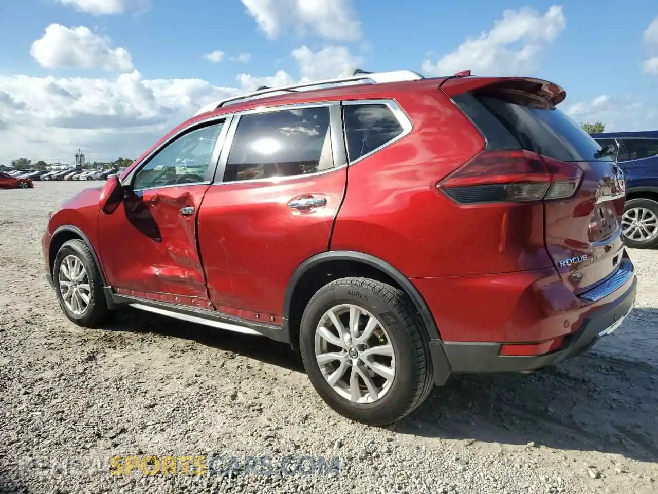 2 Photograph of a damaged car 5N1AT2MT9KC800496 NISSAN ROGUE 2019