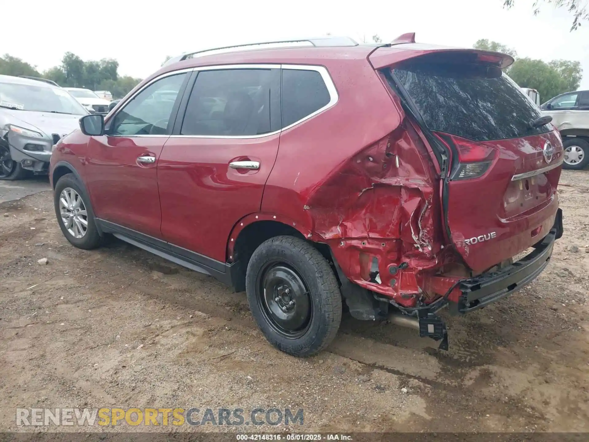 3 Photograph of a damaged car 5N1AT2MTXKC707888 NISSAN ROGUE 2019