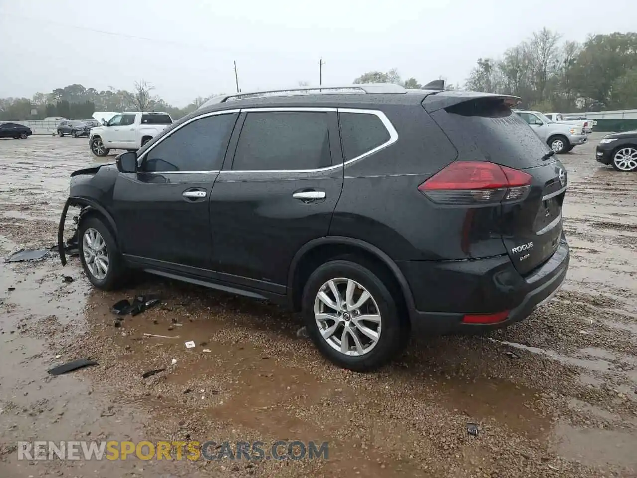 2 Photograph of a damaged car 5N1AT2MTXKC771106 NISSAN ROGUE 2019