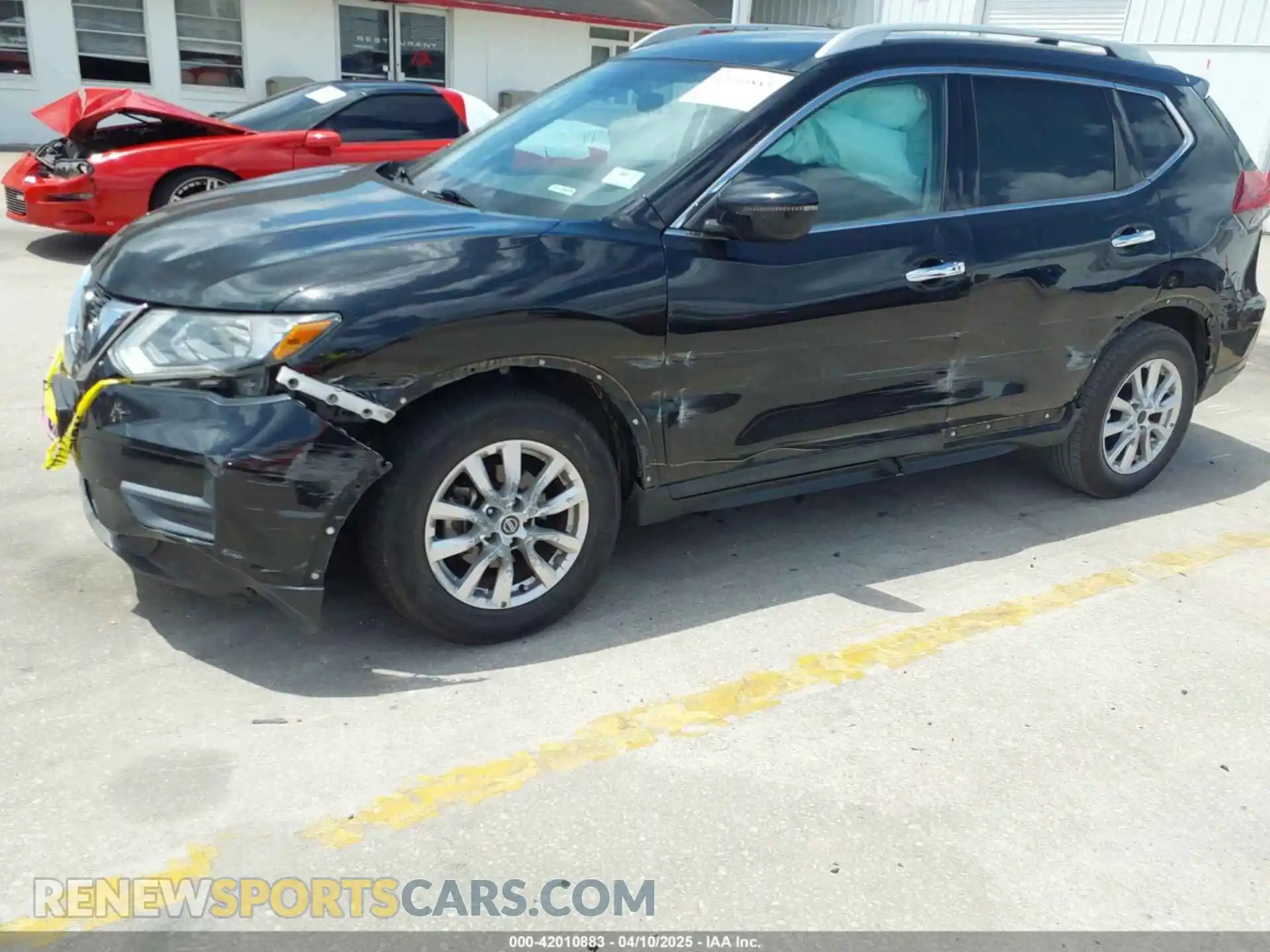 2 Photograph of a damaged car 5N1AT2MTXKC772885 NISSAN ROGUE 2019