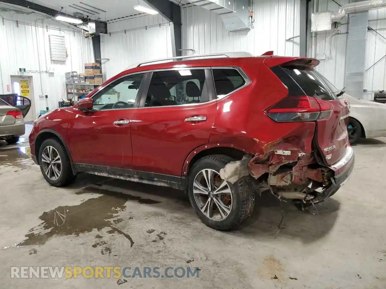 2 Photograph of a damaged car 5N1AT2MV2KC710575 NISSAN ROGUE 2019