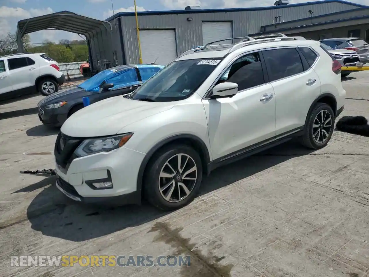 1 Photograph of a damaged car 5N1AT2MV3KC782482 NISSAN ROGUE 2019