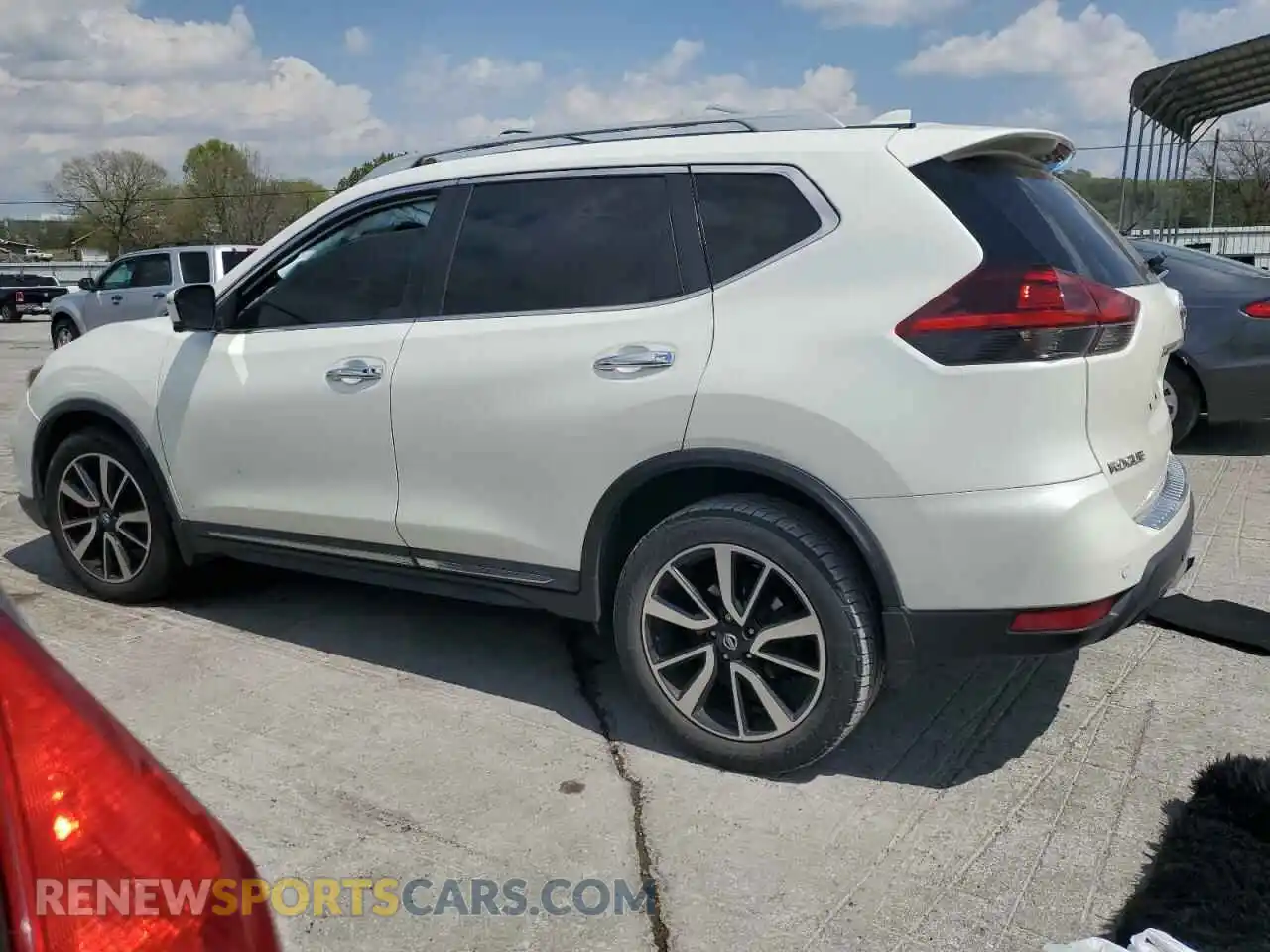 2 Photograph of a damaged car 5N1AT2MV3KC782482 NISSAN ROGUE 2019