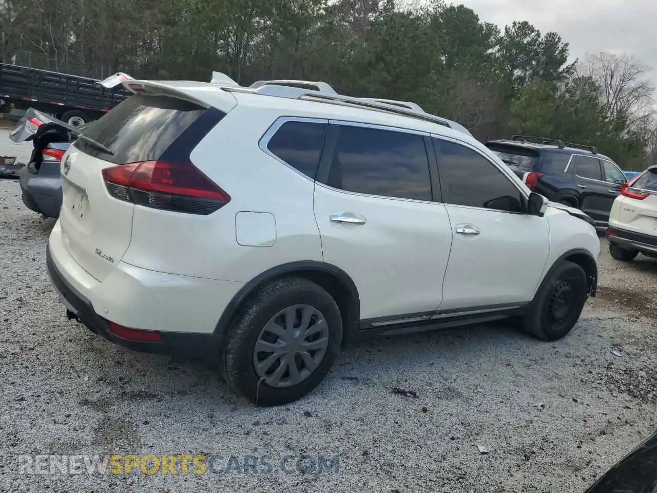 3 fotografías del automóvil dañado 5N1AT2MV3KC792803 NISSAN ROGUE 2019