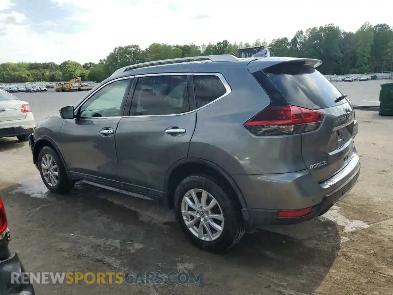 2 Photograph of a damaged car 5N1AT2MVXKC732775 NISSAN ROGUE 2019