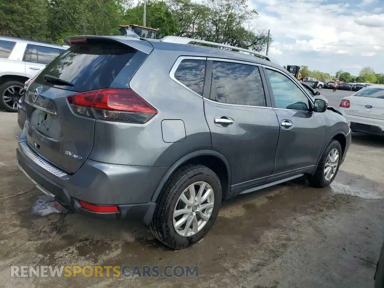 3 Photograph of a damaged car 5N1AT2MVXKC732775 NISSAN ROGUE 2019