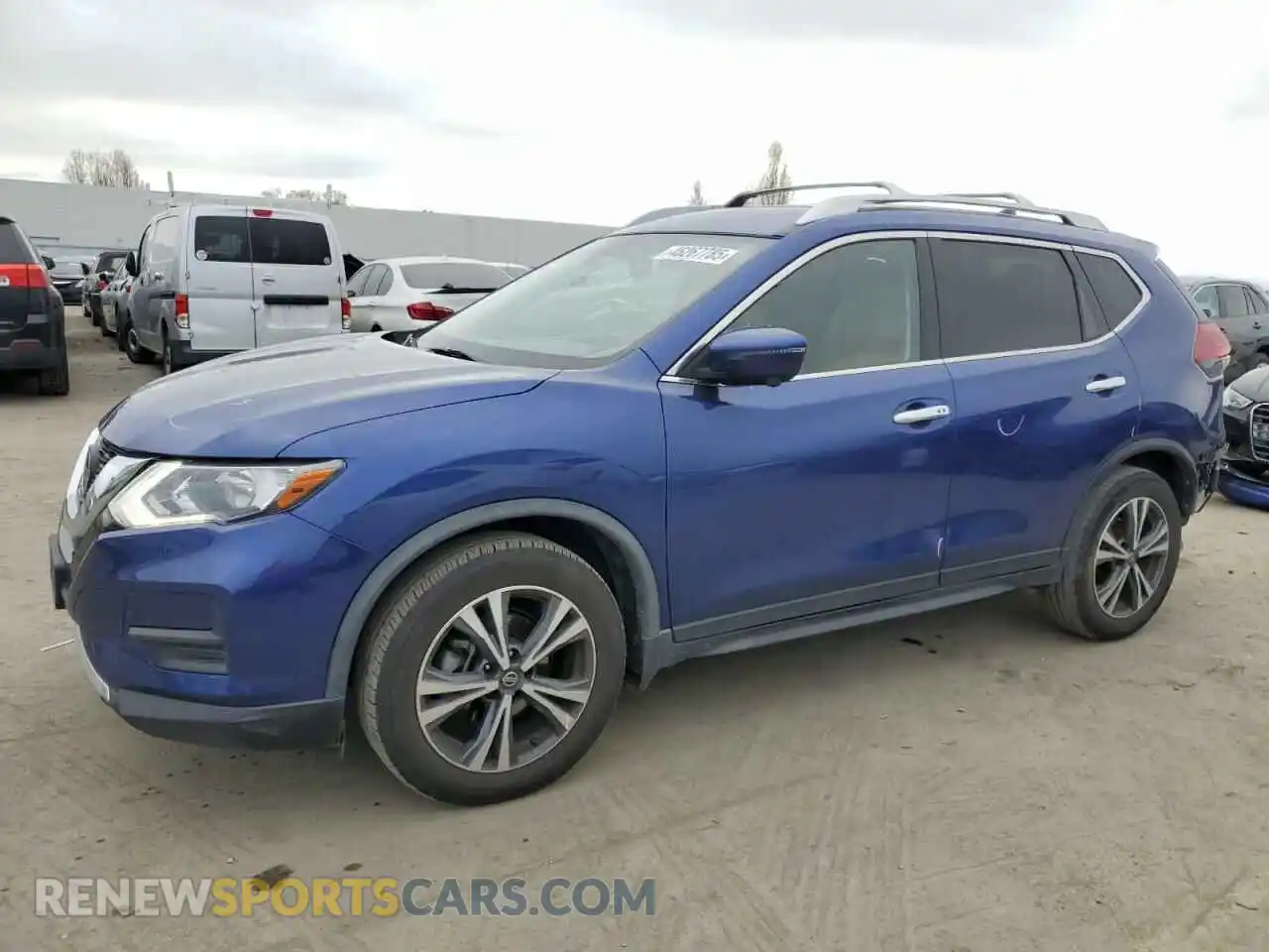 1 Photograph of a damaged car JN8AT2MT7KW251551 NISSAN ROGUE 2019