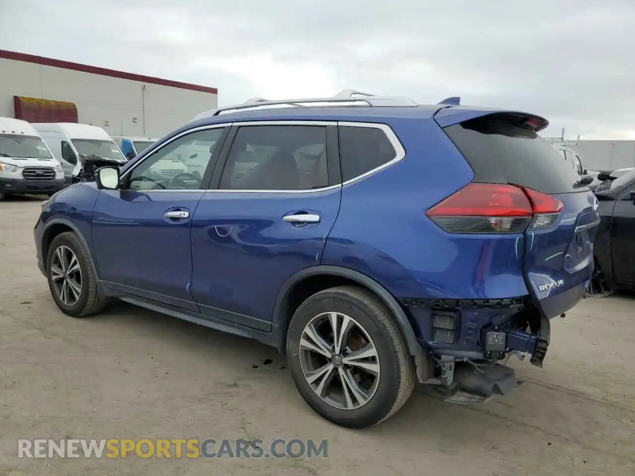 2 Photograph of a damaged car JN8AT2MT7KW251551 NISSAN ROGUE 2019