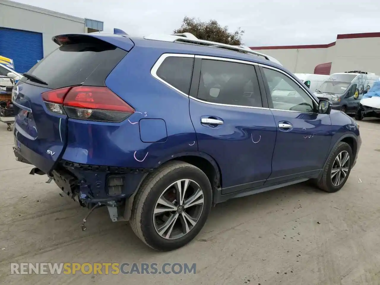 3 Photograph of a damaged car JN8AT2MT7KW251551 NISSAN ROGUE 2019