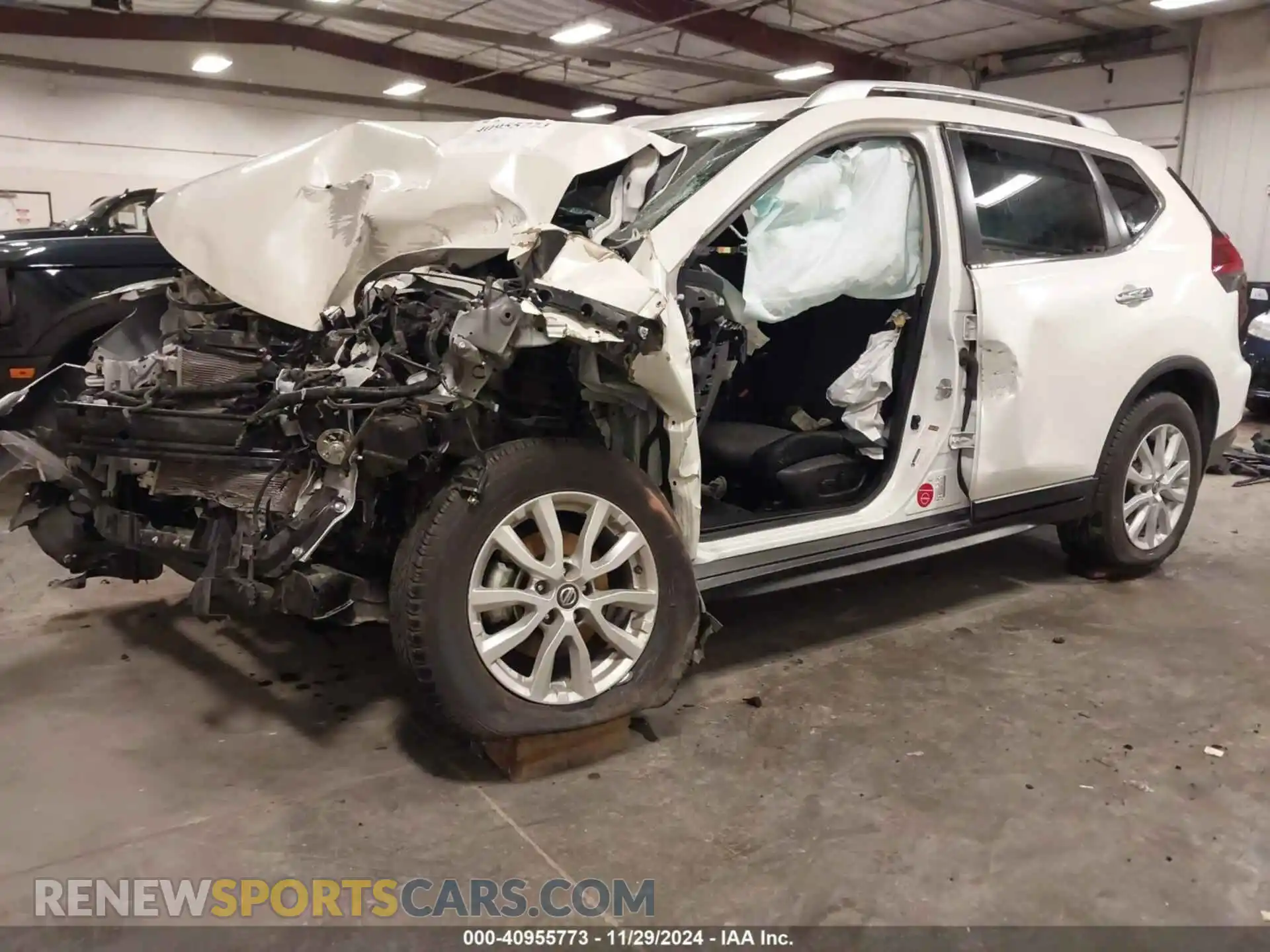 2 Photograph of a damaged car JN8AT2MT7KW256278 NISSAN ROGUE 2019