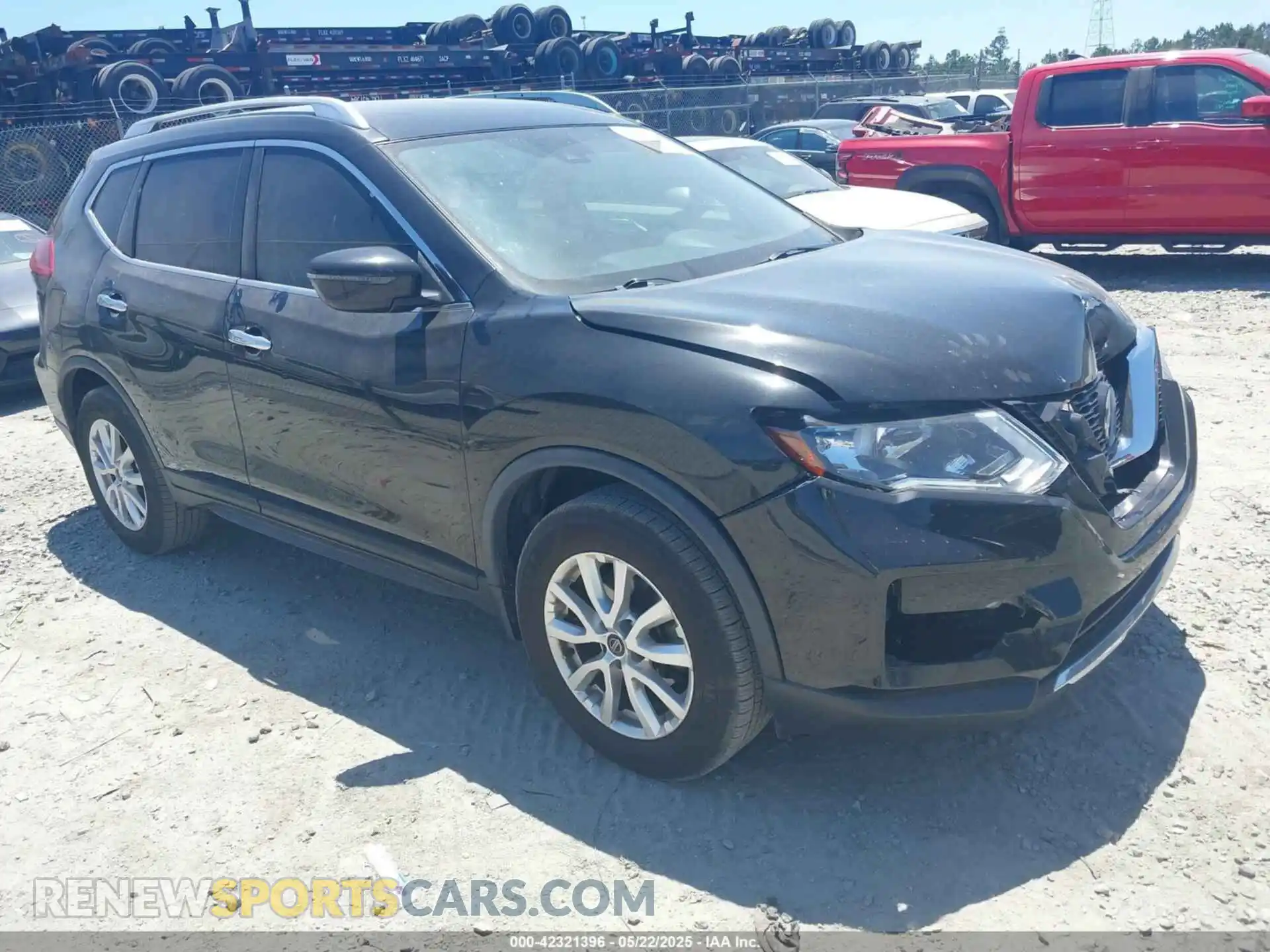 1 Photograph of a damaged car JN8AT2MT7KW266552 NISSAN ROGUE 2019
