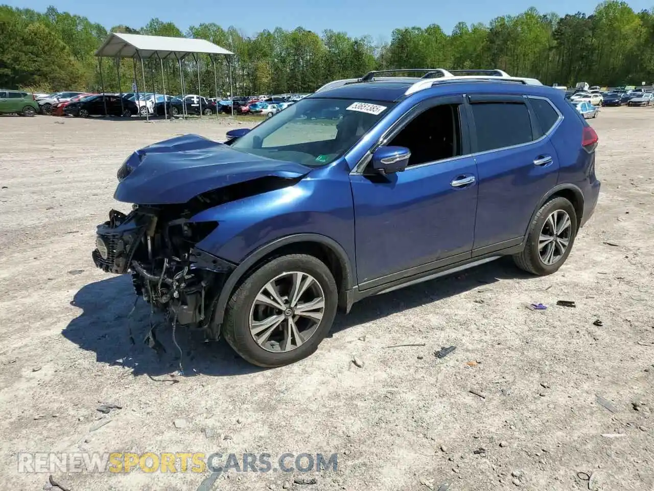1 Фотография поврежденного автомобиля JN8AT2MT7KW267877 NISSAN ROGUE 2019