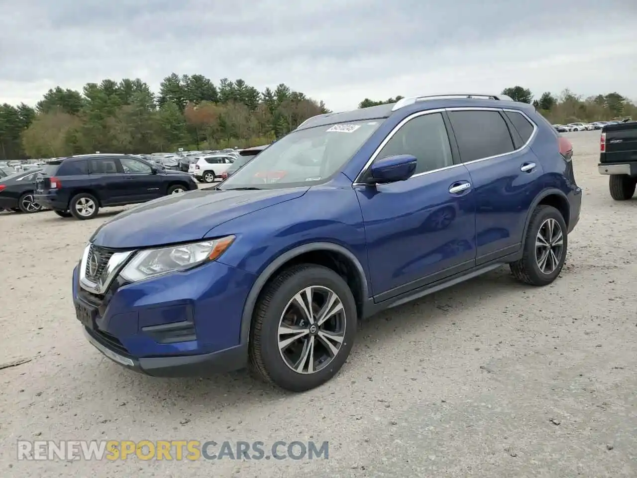 1 fotografías del automóvil dañado JN8AT2MV7KW383632 NISSAN ROGUE 2019