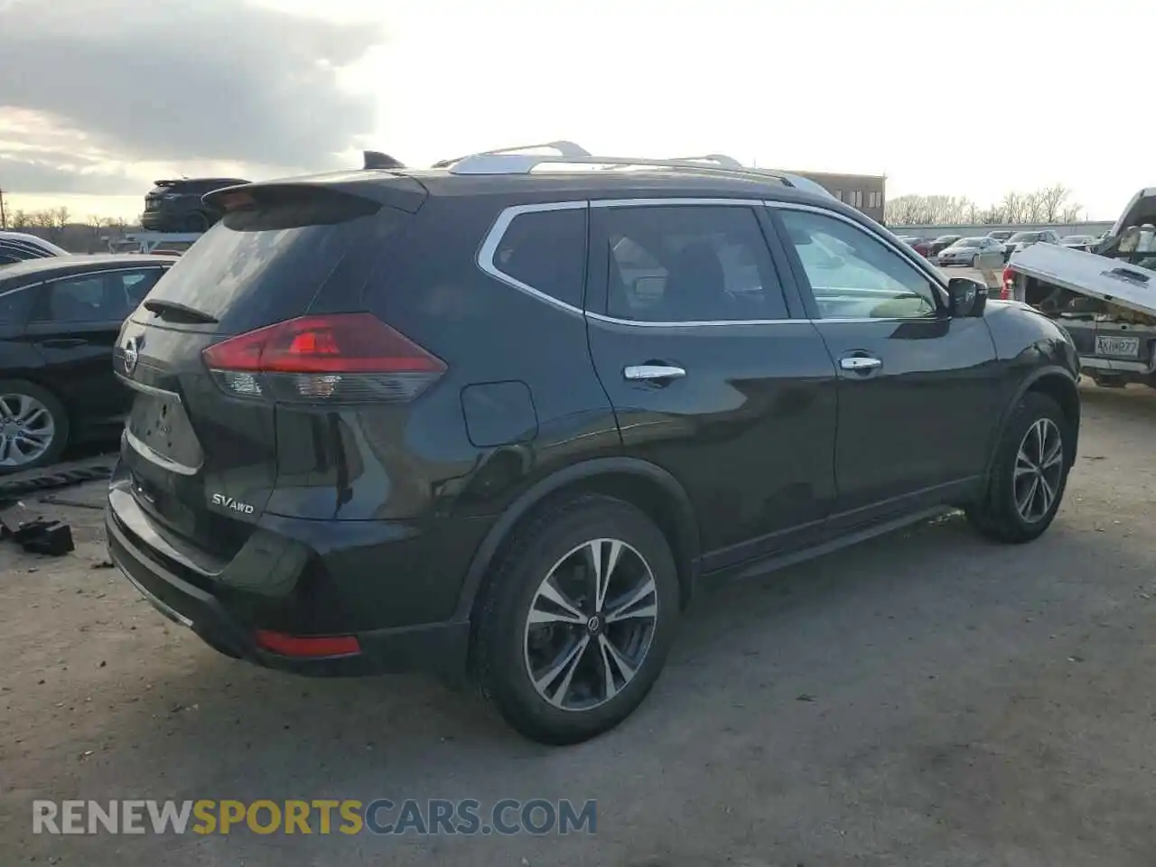 3 Photograph of a damaged car JN8AT2MV9KW399007 NISSAN ROGUE 2019