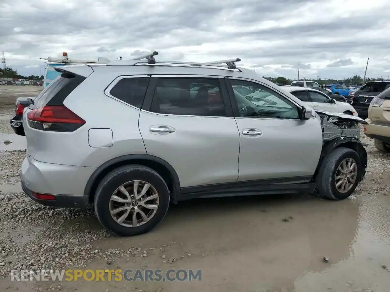 3 Photograph of a damaged car KNMAT2MT0KP516221 NISSAN ROGUE 2019