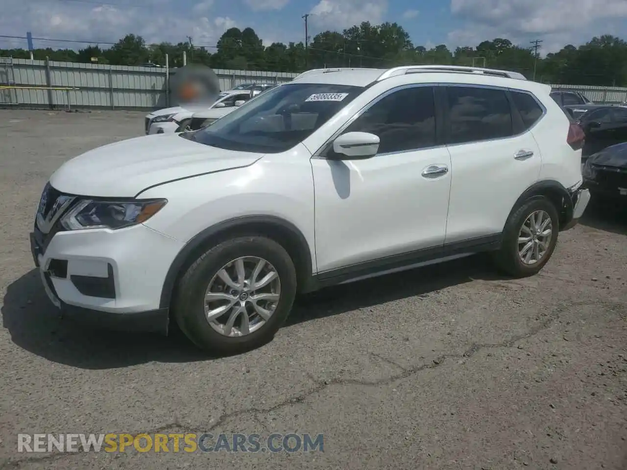 1 Photograph of a damaged car KNMAT2MT0KP517675 NISSAN ROGUE 2019