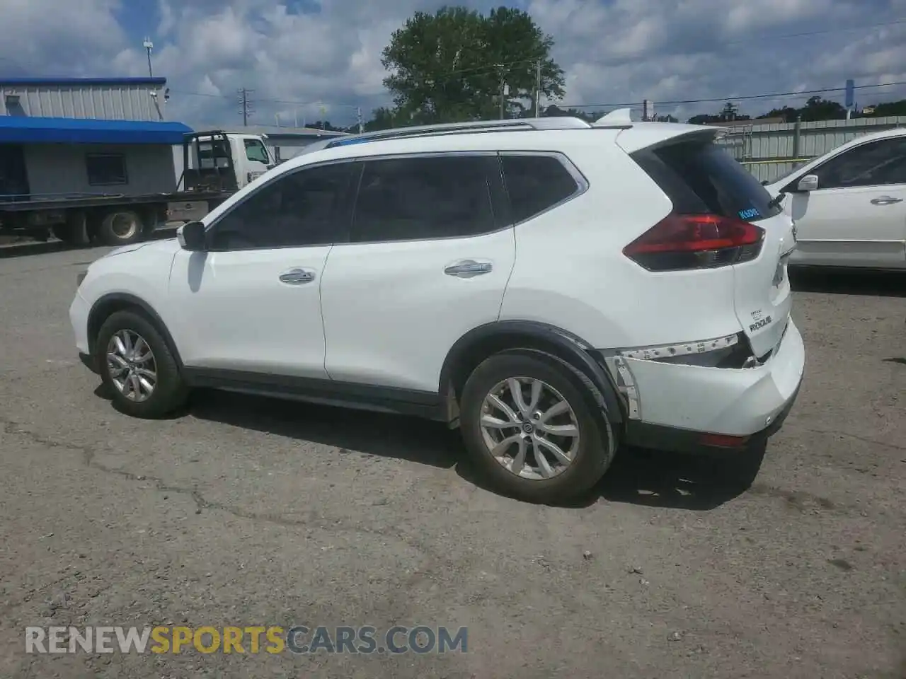 2 Photograph of a damaged car KNMAT2MT0KP517675 NISSAN ROGUE 2019