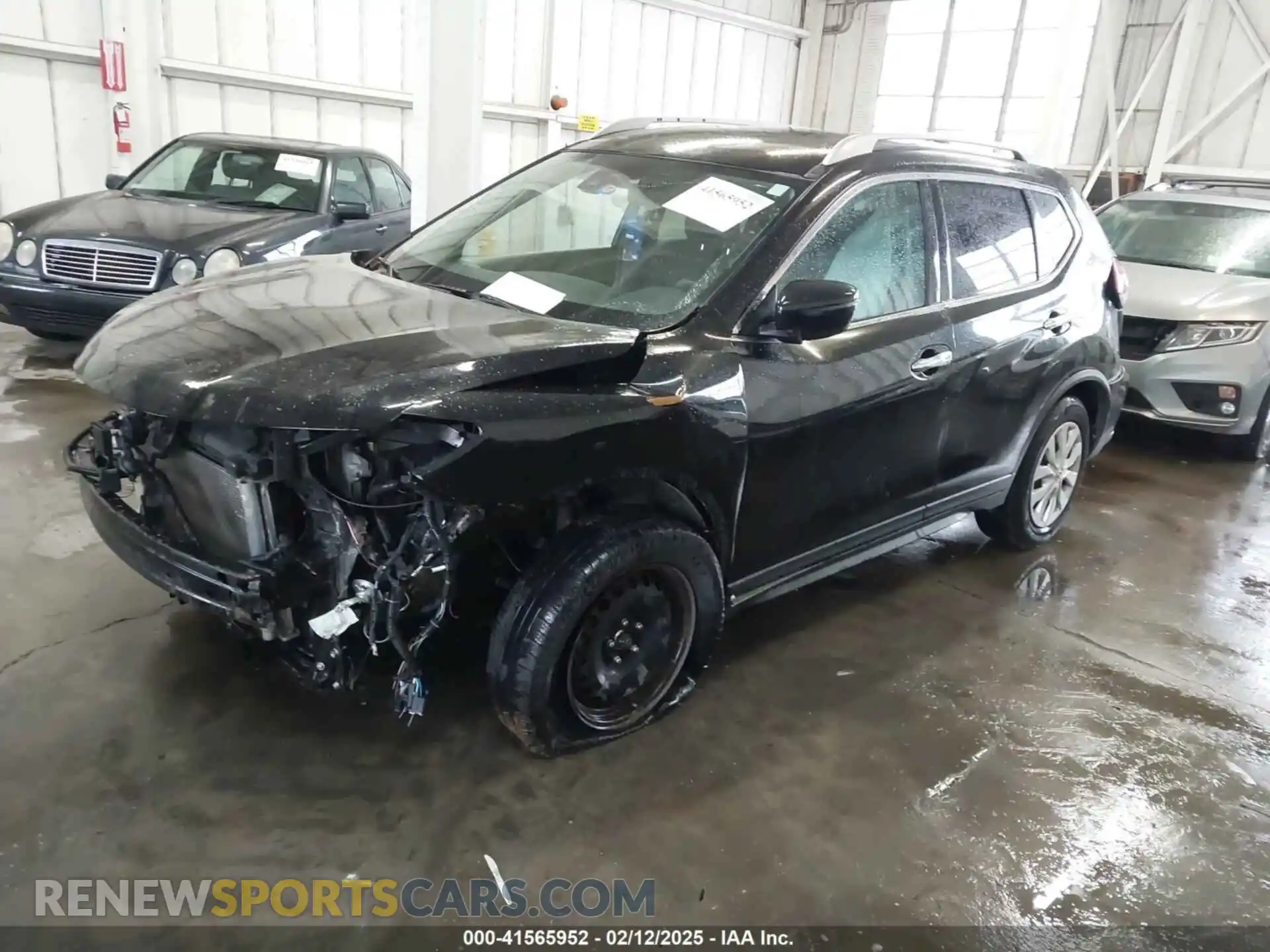 2 Photograph of a damaged car KNMAT2MT0KP525002 NISSAN ROGUE 2019