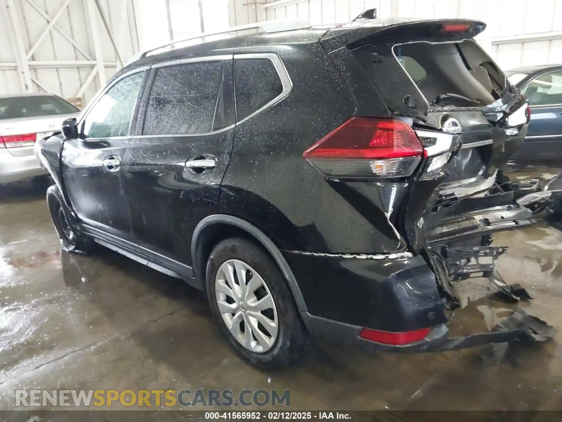3 Photograph of a damaged car KNMAT2MT0KP525002 NISSAN ROGUE 2019