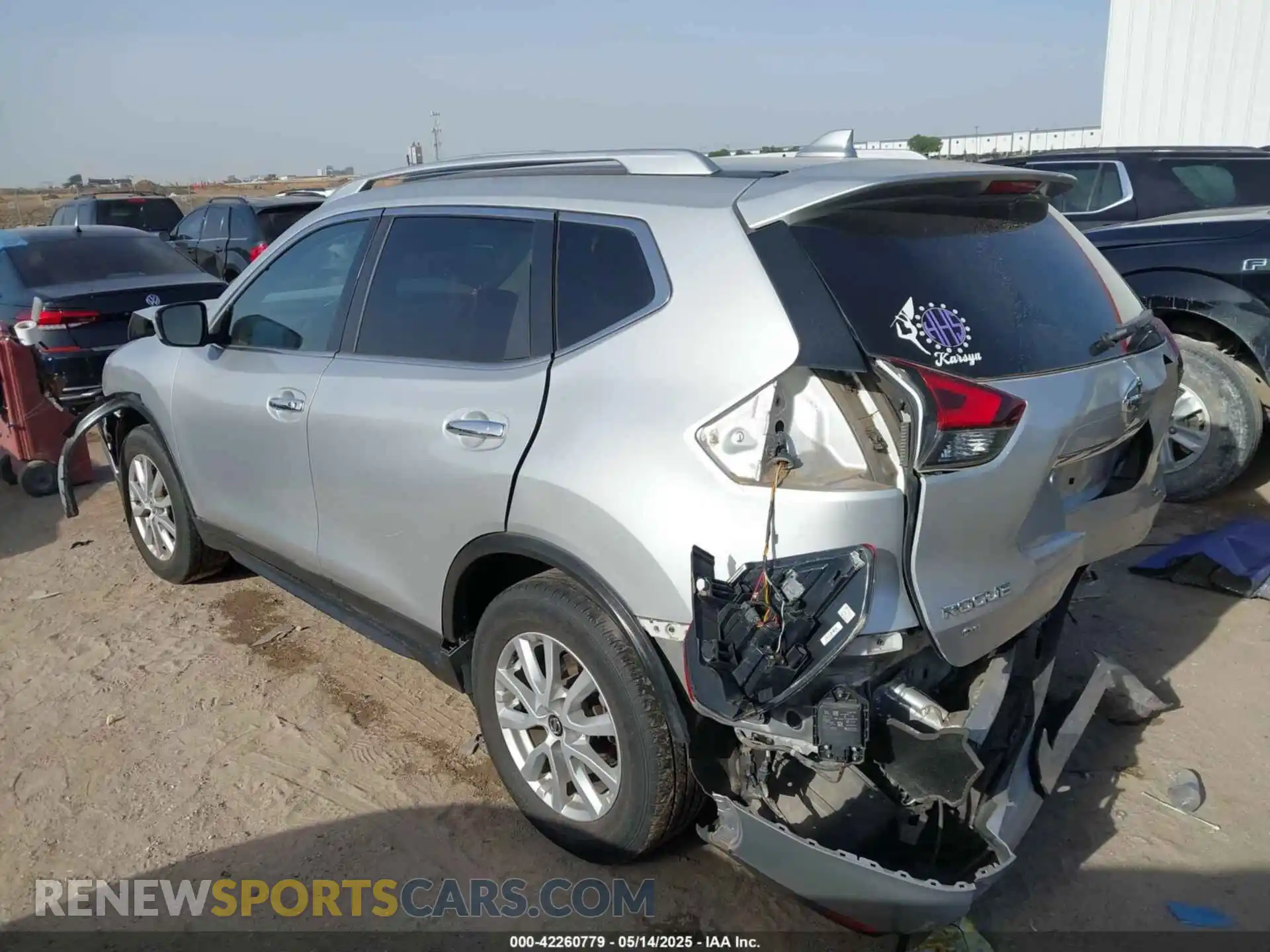 3 Фотография поврежденного автомобиля KNMAT2MT0KP527901 NISSAN ROGUE 2019
