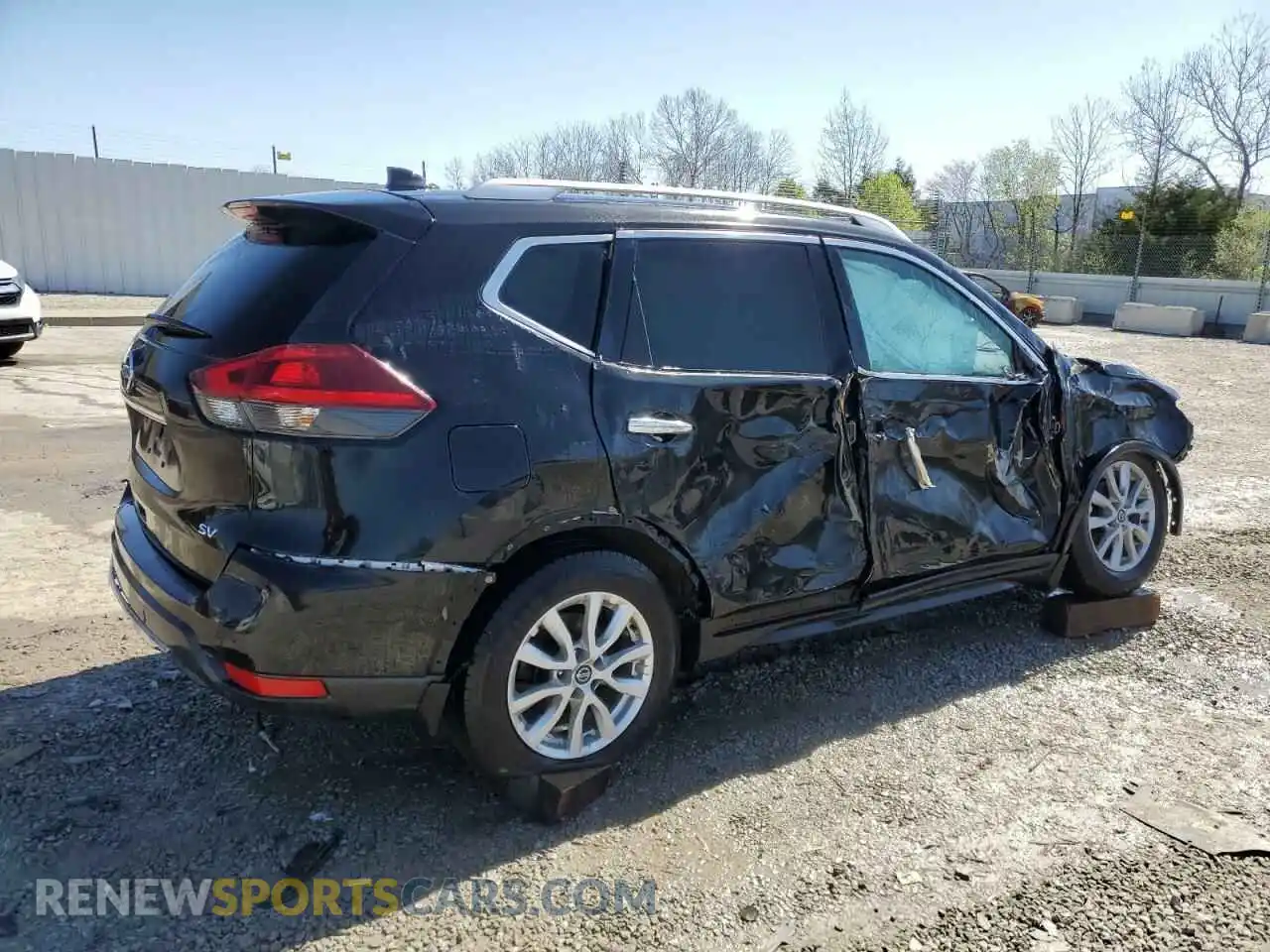 3 Photograph of a damaged car KNMAT2MT0KP552281 NISSAN ROGUE 2019